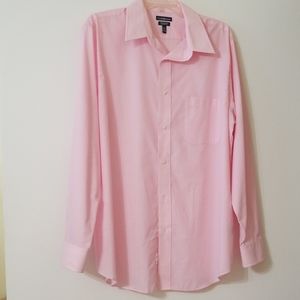 Pink dress shirt Croft and Barrow
